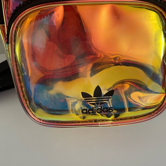 🧡ADIDAS- Originals Mini Clear Backpack Radiant Medallic, Brand New - Picture 8 of 8